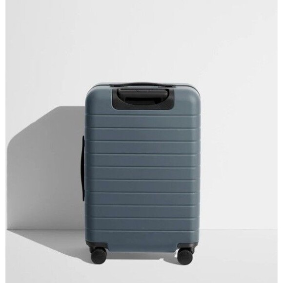 AWAY BIGGER CARRY ON FLEX Spinner Roller Bag Suitcase Luggage Coast Blue 22” - Picture 8 of 16